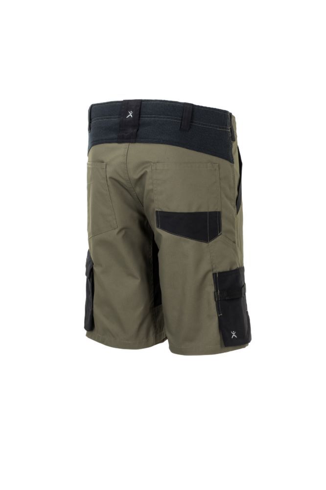 Planam Norit Herren Shorts oliv schwarz Größe M Produktbild Planam Norit Herren Shorts oliv schwarz Größe M bild 8