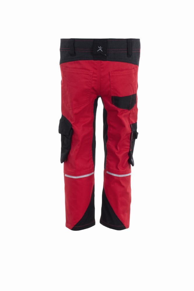 Planam Norit Kids leichte Bundhose in rot schwarz Gr. 146 152 Planam Norit Kids leichte Bundhose in rot schwarz Gr. 146 152