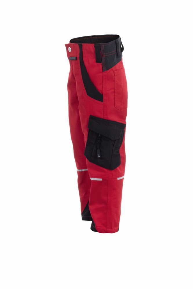 Planam Norit Kids leichte Bundhose in rot schwarz Gr. 146 152 Planam Norit Kids leichte Bundhose in rot schwarz Gr. 146 152