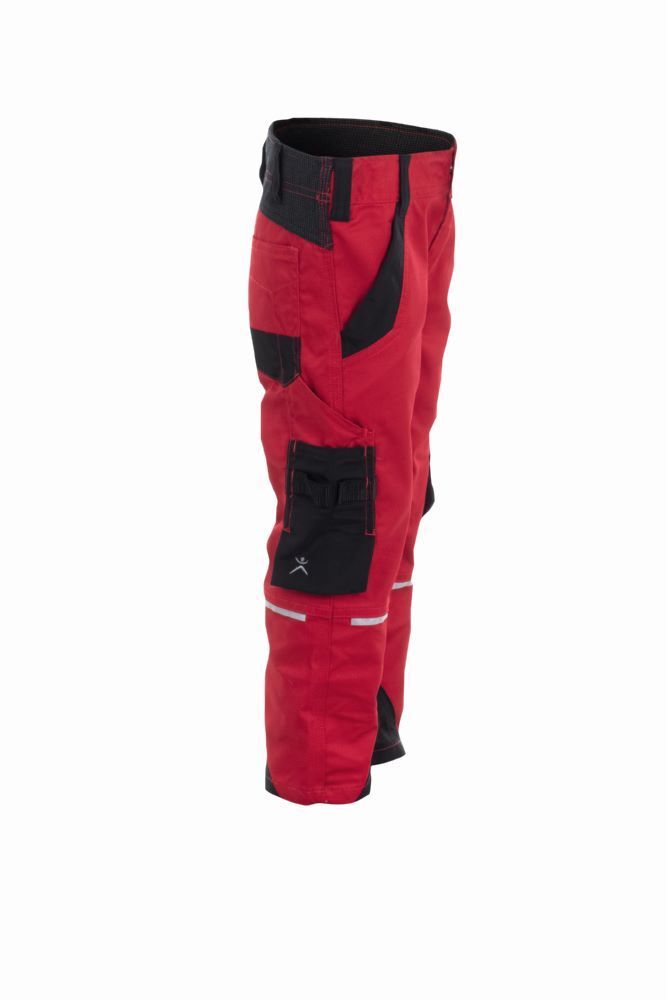 Planam Norit Kids leichte Bundhose in rot schwarz Gr. 146 152 Planam Norit Kids leichte Bundhose in rot schwarz Gr. 146 152