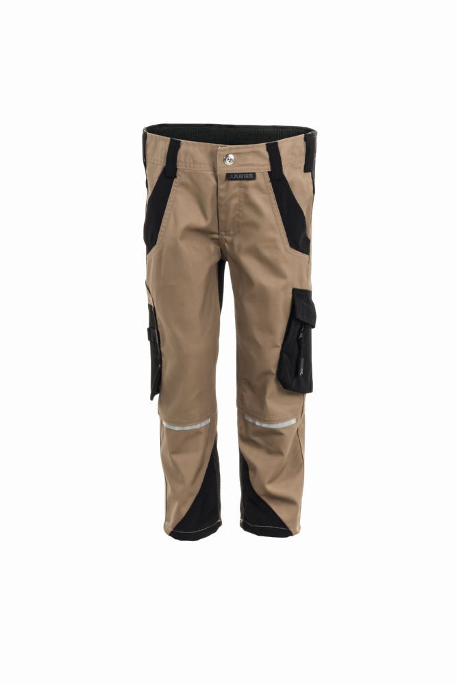 Planam Norit Kids Bundhose in der Farbe sand schwarz Gr. 170 176 Produktbild Planam Norit Kids Bundhose in der Farbe sand schwarz Gr. 170 176