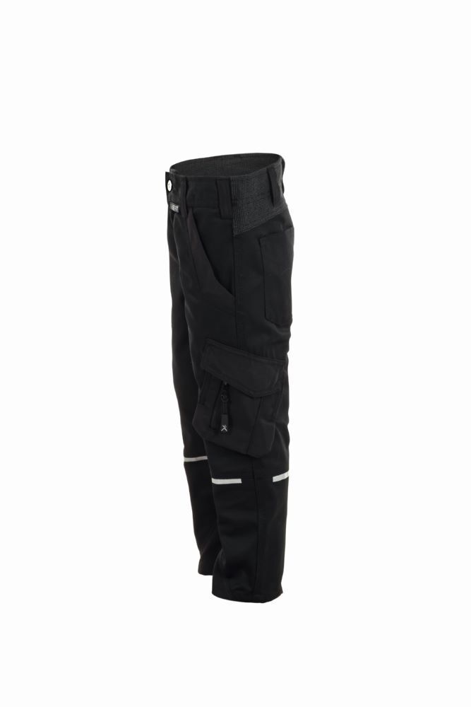 Planam Norit Kids Bundhose mit Reflexstreifen schwarz Gr. 86 92 Planam Norit Kids Bundhose mit Reflexstreifen schwarz Gr. 86 92