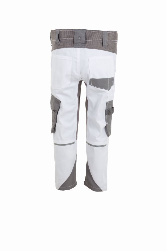 Planam Norit Kids sportliche Bundhose in weiß zink Gr. 98 104 Planam Norit Kids sportliche Bundhose in weiß zink Gr. 98 104
