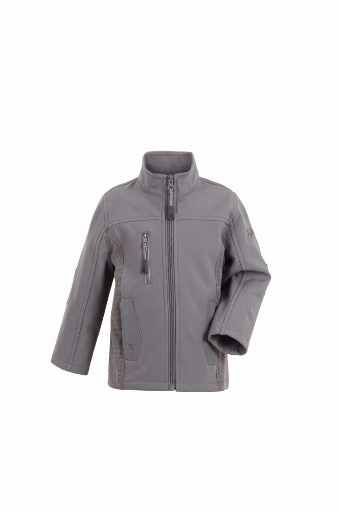 Planam Norit Kids Pure Softshelljacke mit Brusttasche zink Gr. 146 152 Produktbild Planam Norit Kids Pure Softshelljacke mit Brusttasche zink Gr. 146 152