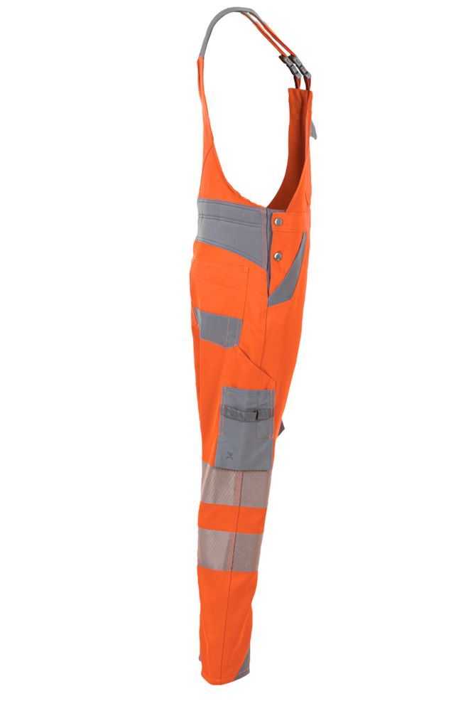 Produktbild Norit Warnschutz Damen Latzhose orange/zink 40 bild 4