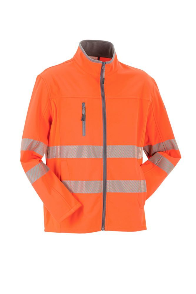 Produktbild Norit Warnschutz Herren Pure Softshelljacke orange 54 bild 5