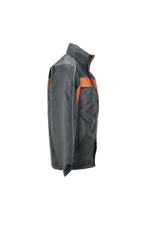 Planam Outdoor Cosmic Jacke anthrazit orange Größe XL Produktbild Planam Outdoor Cosmic Jacke anthrazit orange Größe XL bild 3
