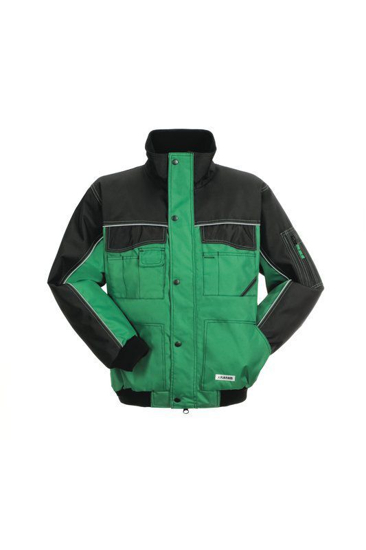 Planam Outdoor Dust Blouson farngrün schwarz Größe XXL Produktbild Planam Outdoor Dust Blouson farngrün schwarz Größe XXL