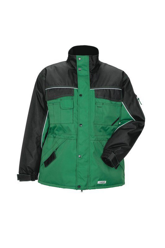 Planam Outdoor Dust Parka farngrün schwarz Größe L Produktbild Planam Outdoor Dust Parka farngrün schwarz Größe L