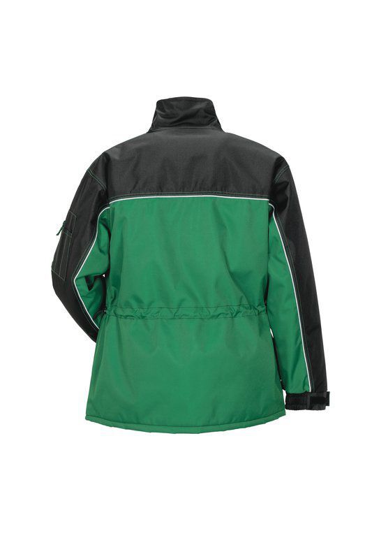 Planam Outdoor Dust Parka farngrün schwarz Größe L Produktbild Planam Outdoor Dust Parka farngrün schwarz Größe L bild 2