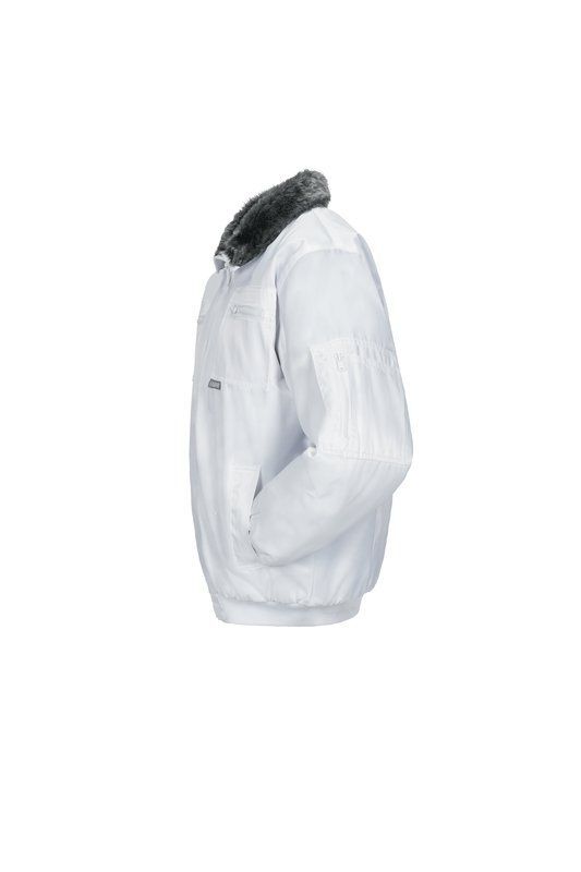 Planam Outdoor Gletscher Pilotenjacke weiß Größe XL Produktbild Planam Outdoor Gletscher Pilotenjacke weiß Größe XL bild 4