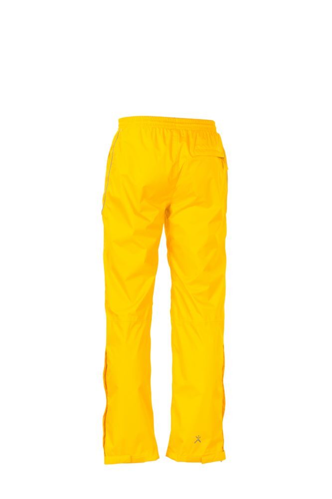 Planam Outdoor Monsun Regenhose gelb Größe XL Produktbild Planam Outdoor Monsun Regenhose gelb Größe XL bild 3
