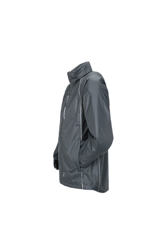 Planam Outdoor Monsun Regenjacke grau Größe S Produktbild Planam Outdoor Monsun Regenjacke grau Größe S bild 4