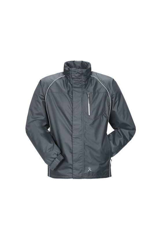 Planam Outdoor Monsun Regenjacke grau Größe L Produktbild Planam Outdoor Monsun Regenjacke grau Größe L