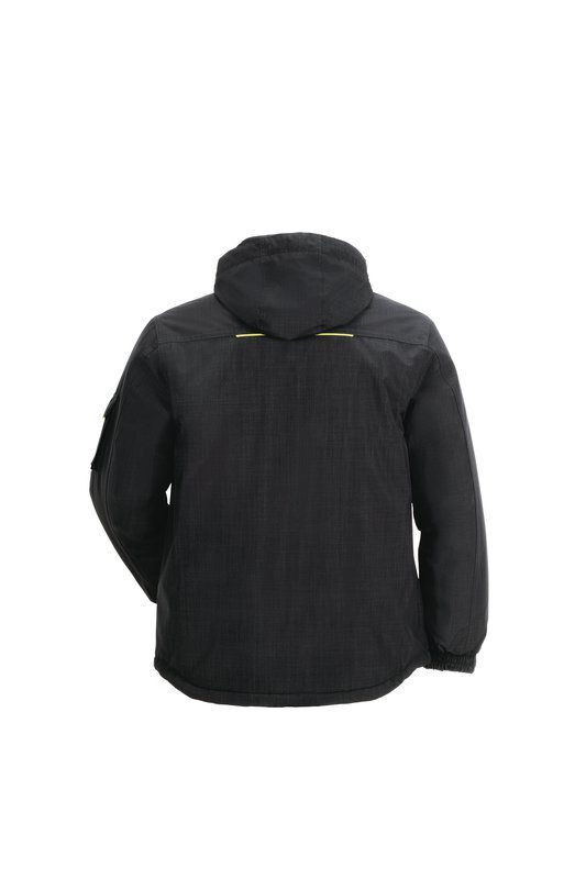 Planam Outdoor Neon Regenjacke grau grün Größe M Produktbild Planam Outdoor Neon Regenjacke grau grün Größe M bild 2