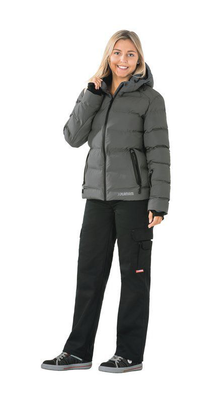 Planam Outdoor Powder Damen Regenjacke anthrazit Größe XL Produktbild Planam Outdoor Powder Damen Regenjacke anthrazit Größe XL bild 2