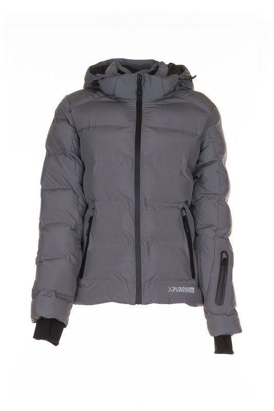 Planam Outdoor Powder Damen Regenjacke anthrazit Größe XL Produktbild Planam Outdoor Powder Damen Regenjacke anthrazit Größe XL