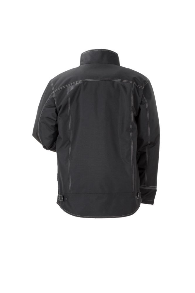 Planam Outdoor Raven Jacke schwarz grau Größe S Produktbild Planam Outdoor Raven Jacke schwarz grau Größe S bild 3