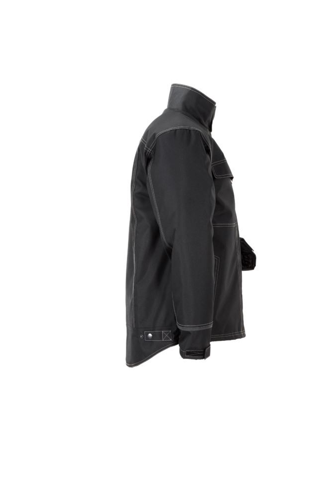 Planam Outdoor Raven Jacke schwarz grau Größe S Produktbild Planam Outdoor Raven Jacke schwarz grau Größe S bild 4