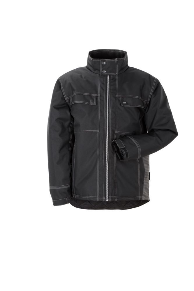 Planam Outdoor Raven Jacke schwarz grau Größe L Produktbild Planam Outdoor Raven Jacke schwarz grau Größe L