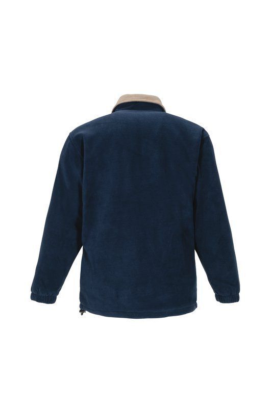Planam Outdoor Relax Fleecetroyer Jacke marine camel Größe L Produktbild Planam Outdoor Relax Fleecetroyer Jacke marine camel Größe L bild 2