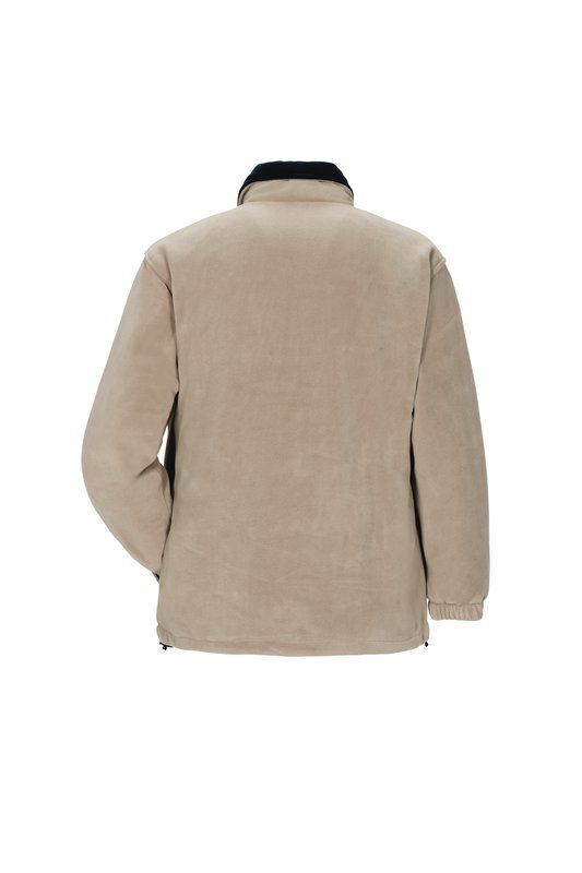 Planam Outdoor Relax Fleecetroyer Jacke camel marine Größe XL Produktbild Planam Outdoor Relax Fleecetroyer Jacke camel marine Größe XL bild 2