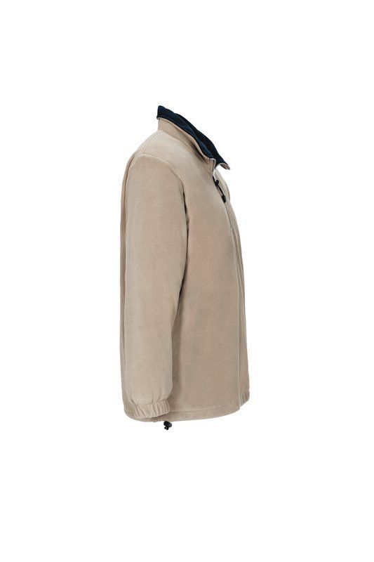 Planam Outdoor Relax Fleecetroyer Jacke camel marine Größe XL Produktbild Planam Outdoor Relax Fleecetroyer Jacke camel marine Größe XL bild 3