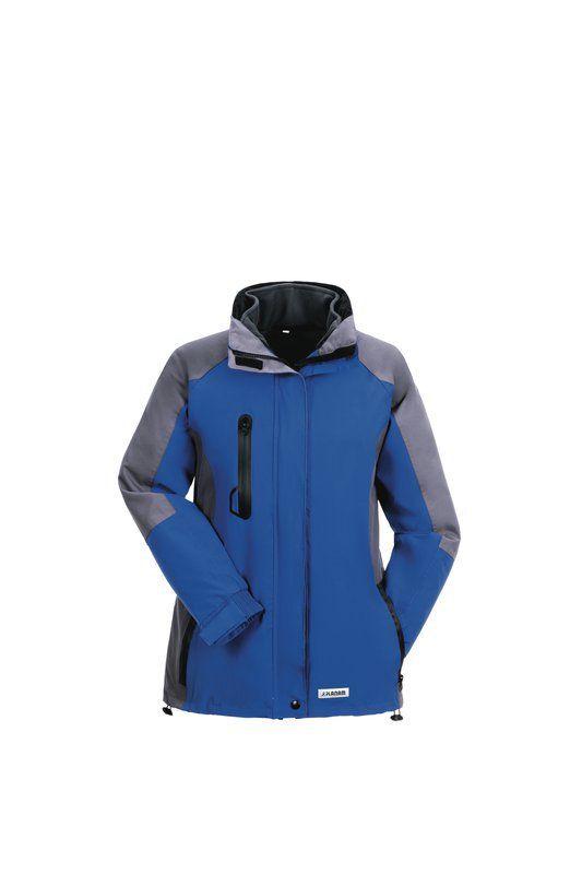 Planam Outdoor Regenjacke Shape Damen Jacke blau grau Größe L Produktbild Planam Outdoor Regenjacke Shape Damen Jacke blau grau Größe L