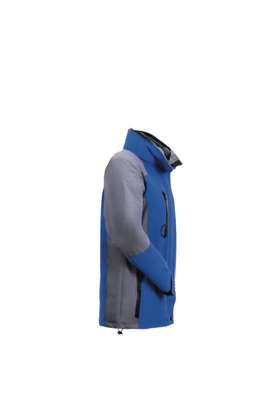 Planam Outdoor Regenjacke Shape Damen Jacke blau grau Größe XL Produktbild Planam Outdoor Regenjacke Shape Damen Jacke blau grau Größe XL bild 4