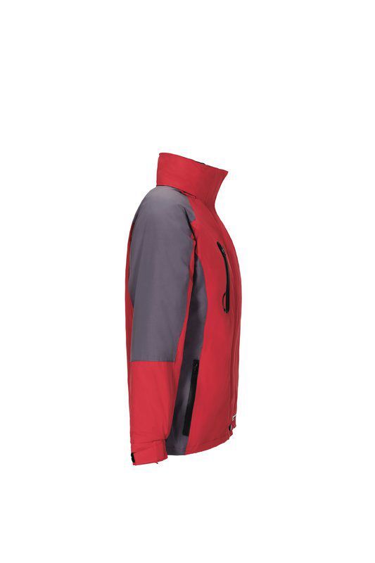 Planam Outdoor Regenjacke Shape Damen rot grau Größe XXL Produktbild Planam Outdoor Regenjacke Shape Damen rot grau Größe XXL bild 4