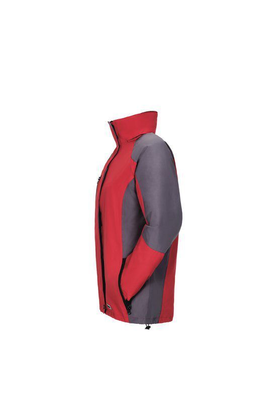 Planam Outdoor Regenjacke Shape Damen rot grau Größe XXL Produktbild Planam Outdoor Regenjacke Shape Damen rot grau Größe XXL bild 5