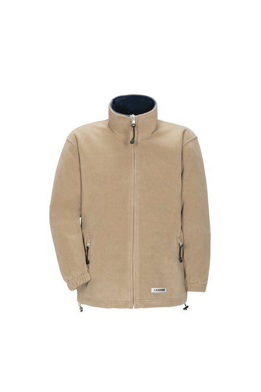 Planam Outdoor Stream Fleecejacke camel marine Größe XS Produktbild Planam Outdoor Stream Fleecejacke camel marine Größe XS