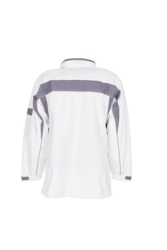 Planam Plaline Arbeitskleidung Allwetterjacke reinweiß zink Größe XS Produktbild Planam Plaline Arbeitskleidung Allwetterjacke reinweiß zink Größe XS bild 3