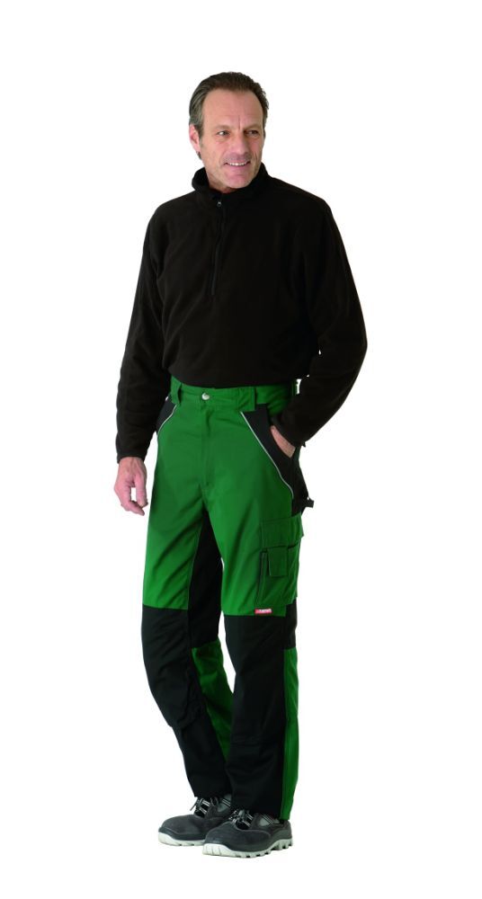 Produktbild Planam Plaline Arbeitshose Bundhose grün schwarz Größe 90 bild 2