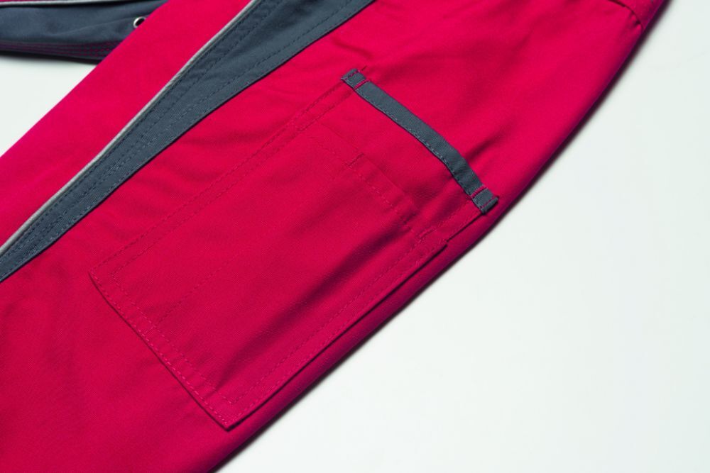 Produktbild Planam Plaline Arbeitsjacke Bundjacke rot schiefer Größe 46 bild 6