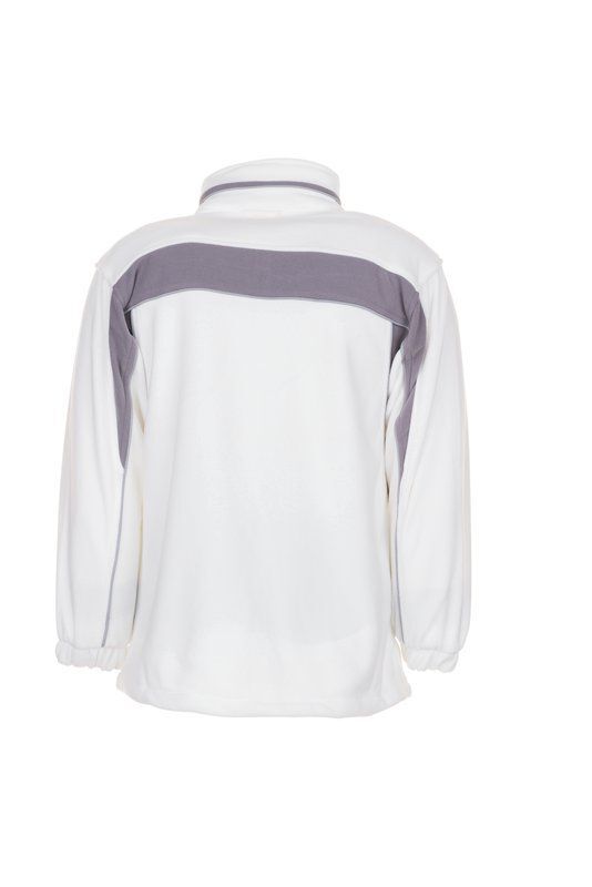 Planam Plaline Arbeitsjacke Fleecejacke reinweiß zink Größe XL Produktbild Planam Plaline Arbeitsjacke Fleecejacke reinweiß zink Größe XL bild 3