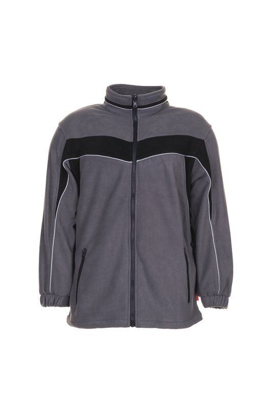Planam Plaline Arbeitsjacke Fleecejacke schiefer schwarz Größe S Produktbild Planam Plaline Arbeitsjacke Fleecejacke schiefer schwarz Größe S