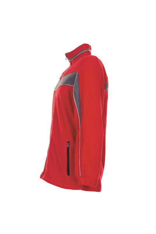 Planam Plaline Arbeitsjacke Fleecejacke rot schiefer Größe L Produktbild Planam Plaline Arbeitsjacke Fleecejacke rot schiefer Größe L bild 5
