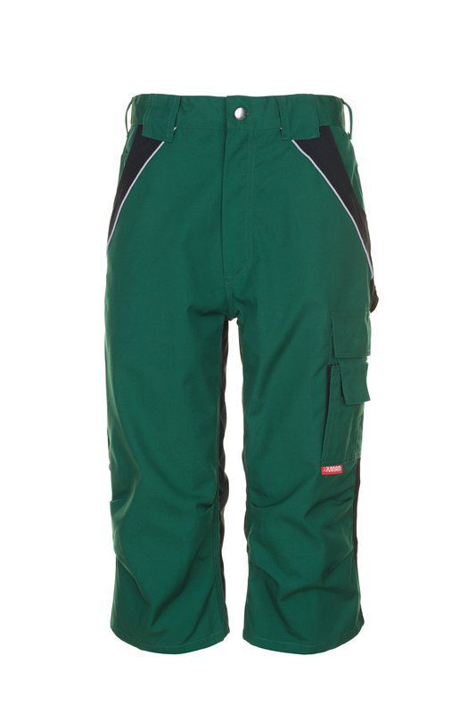 Planam Plaline Arbeitskleidung dreiviertel Hose grün schwarz XXL Produktbild Planam Plaline Arbeitskleidung dreiviertel Hose grün schwarz XXL