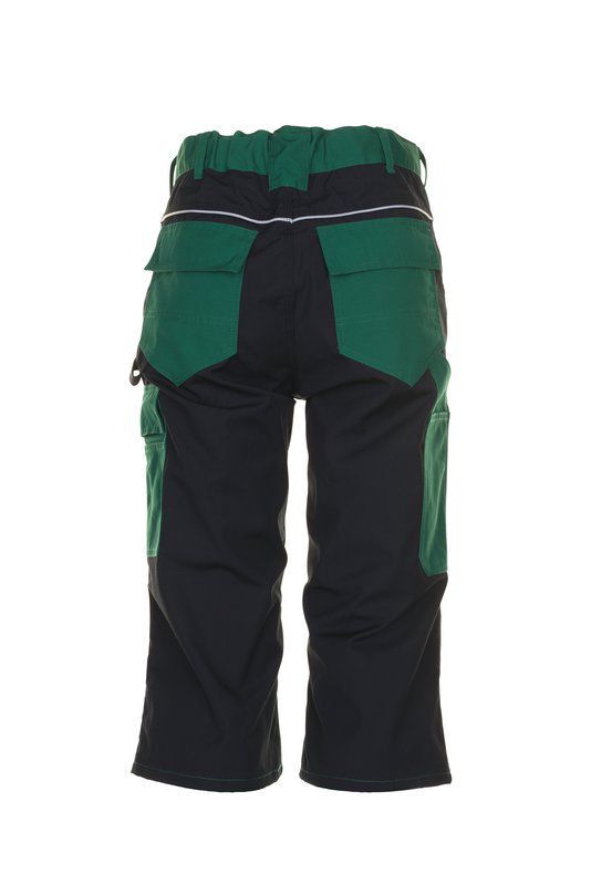 Planam Plaline Arbeitskleidung dreiviertel Hose grün schwarz XXL Produktbild Planam Plaline Arbeitskleidung dreiviertel Hose grün schwarz XXL bild 3