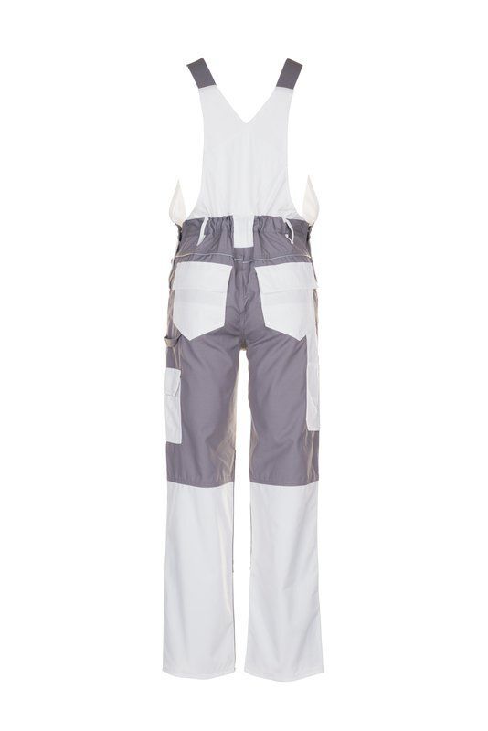 Produktbild Planam Plaline Arbeitshose Latzhose reinweiß zink Größe 42 bild 2