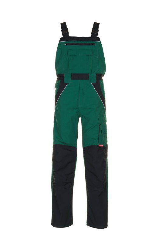 Planam Plaline Arbeitshose Latzhose grün schwarz Größe 110 Produktbild Planam Plaline Arbeitshose Latzhose grün schwarz Größe 110