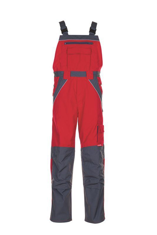 Planam Plaline Arbeitshose Latzhose rot schiefer Größe 94 Produktbild Planam Plaline Arbeitshose Latzhose rot schiefer Größe 94