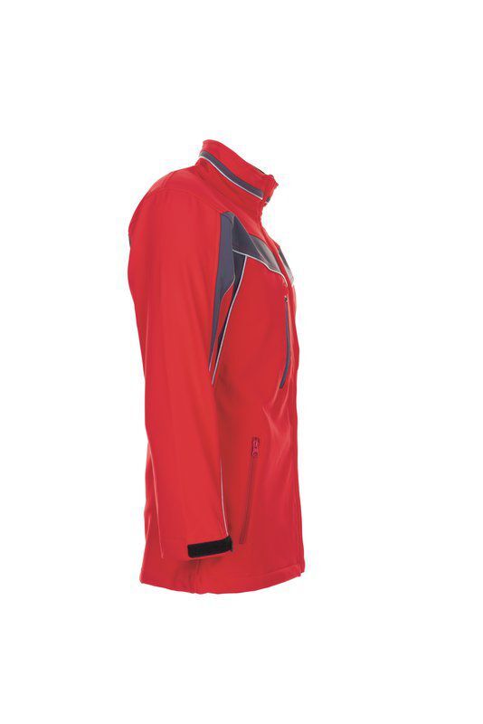 Planam Plaline Arbeitsjacke Softshelljacke rot schiefer Größe S Produktbild Planam Plaline Arbeitsjacke Softshelljacke rot schiefer Größe S bild 3