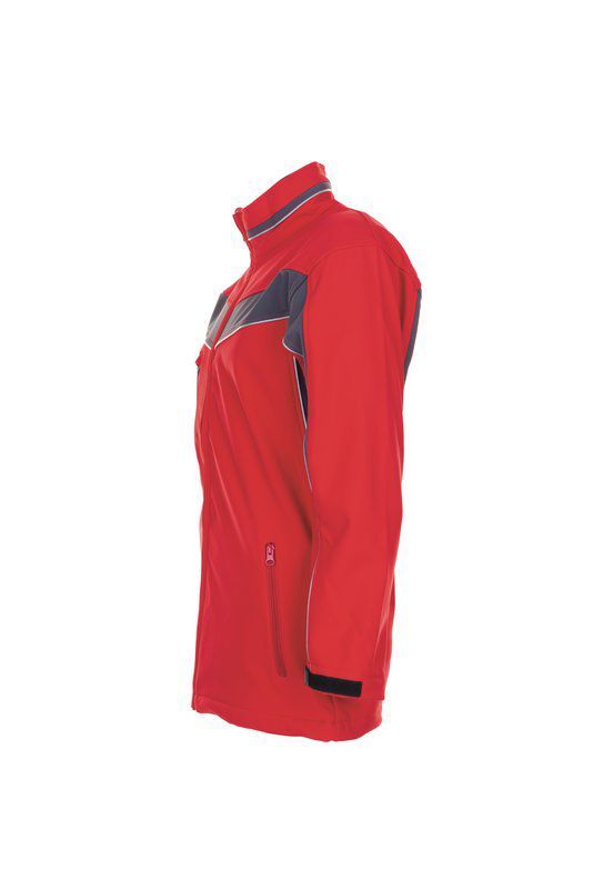 Planam Plaline Arbeitsjacke Softshelljacke rot schiefer Größe S Produktbild Planam Plaline Arbeitsjacke Softshelljacke rot schiefer Größe S bild 4