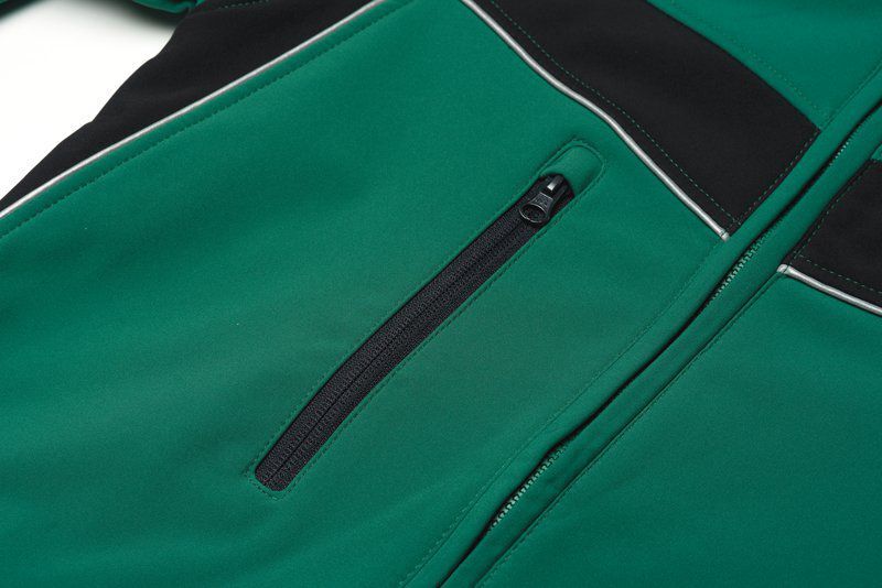 Planam Plaline Arbeitsjacke Softshelljacke rot schiefer Größe S Produktbild Planam Plaline Arbeitsjacke Softshelljacke rot schiefer Größe S bild 5