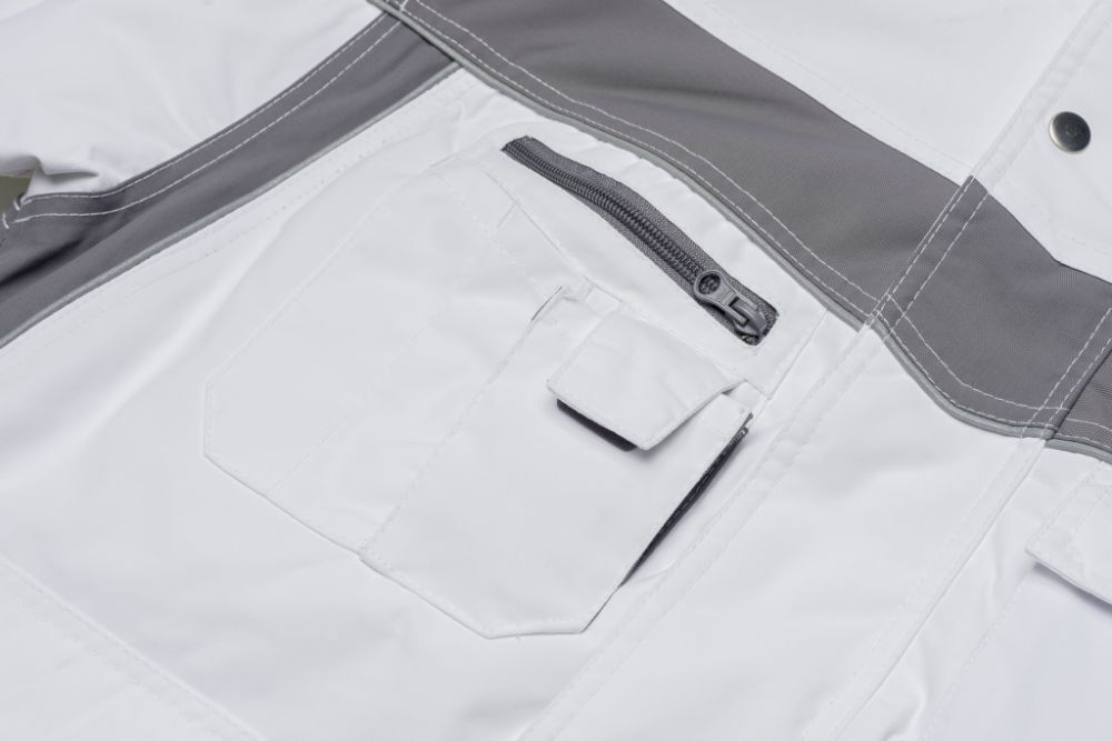 Planam Plaline Arbeitsjacke Winterblouson reinweiß zink Größe XL Produktbild Planam Plaline Arbeitsjacke Winterblouson reinweiß zink Größe XL bild 6