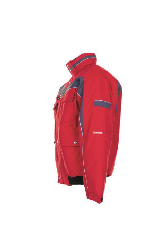 Planam Plaline Arbeitsjacke Winterblouson rot schiefer Größe XS