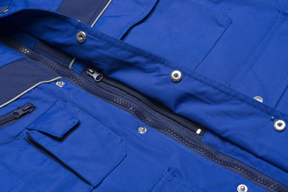 Planam Plaline Arbeitsweste Winterweste marine zink Größe XL Produktbild Planam Plaline Arbeitsweste Winterweste marine zink Größe XL bild 5