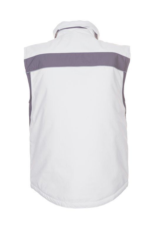 Planam Plaline Arbeitsweste Winterweste reinweiß zink Größe S Produktbild Planam Plaline Arbeitsweste Winterweste reinweiß zink Größe S bild 2